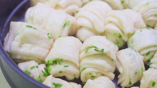 中国传统面食花卷