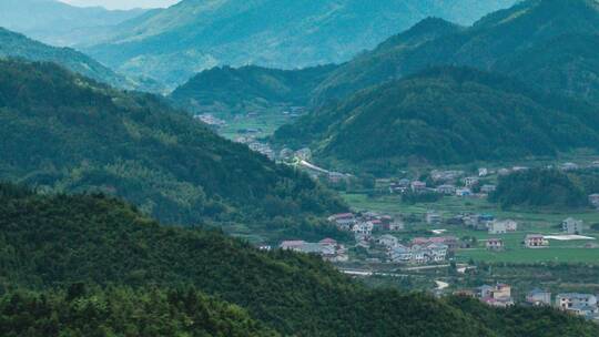 航拍湖南雪峰山自然风光自然地理4k超清