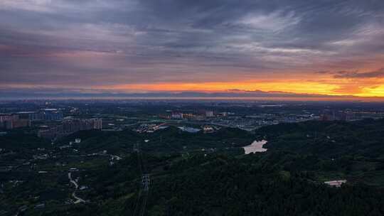 航拍成都之天府新区