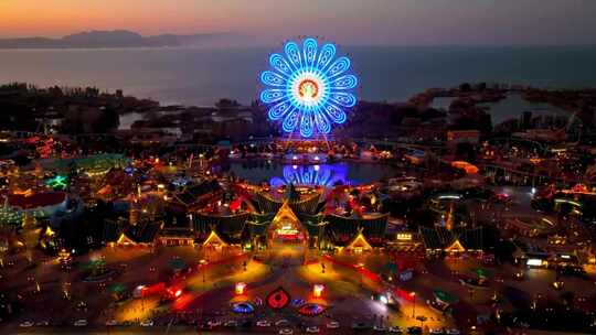 中国城市地标建筑风景航拍纪录片