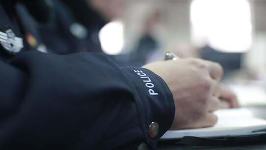 公安民警办案工作