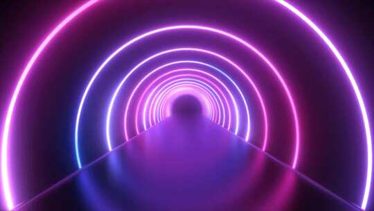 科技时空隧道 科技感隧道