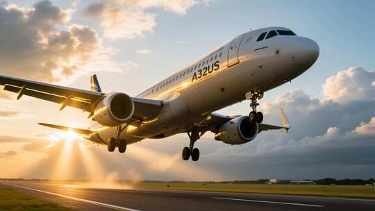 飞机起飞 飞机降落 飞机飞行 飞机落地