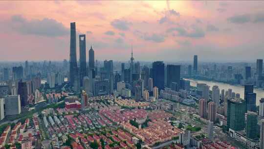 上海4K陆家嘴金融城