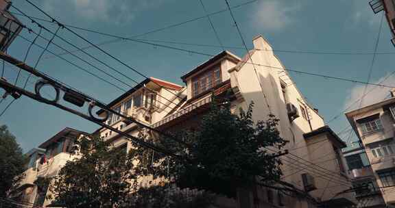 上海浦西老小区建筑