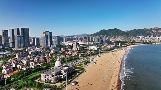 青岛崂山区海水浴场