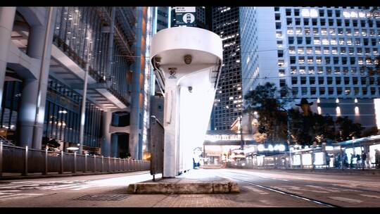 香港城市交通延时视频素材模板下载