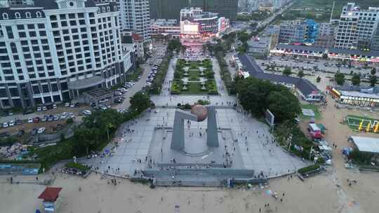 广东汕头南澳北回归线标志自然之门