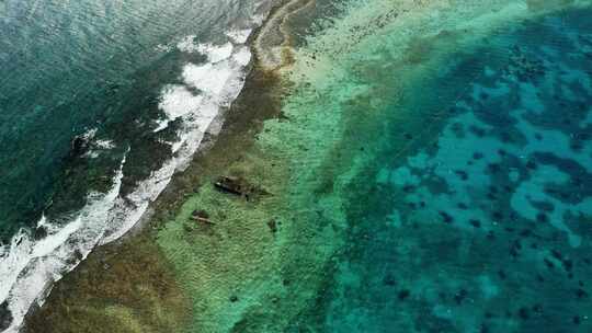 海难，海洋，天线，海滩