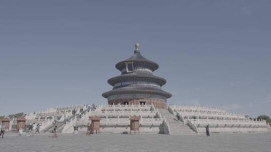 北京天坛 天坛祈年殿视频素材模板下载