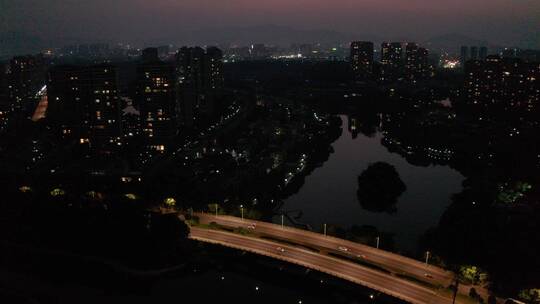 松山湖夜景