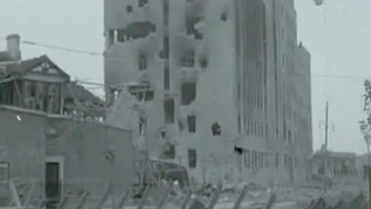 侵华日军 上海失守