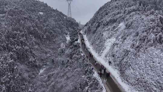 中国湖南省永州市蓝山县云冰山旅游景区