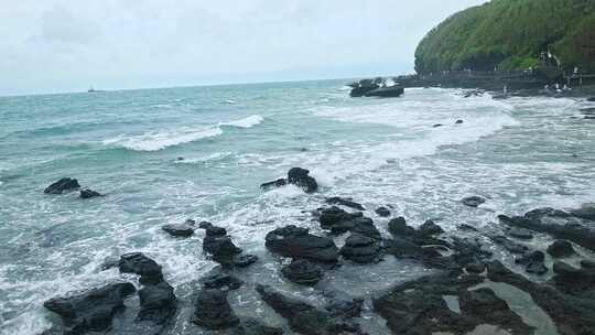 广西北海涠洲岛鳄鱼山火山口旅游旅行风景