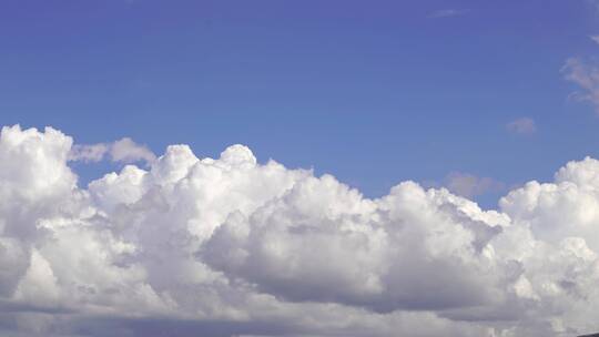 雨后天空云朵天气变化蓝天白云烈日阳光白云