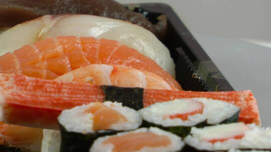 寿司和鱼视频素材模板下载