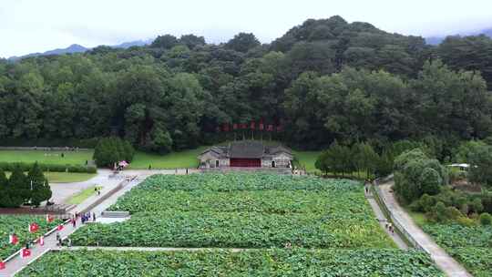 古田会议会址航拍