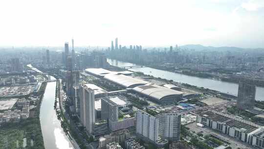 中国广东省广州市海珠区琶洲会展中心建筑群
