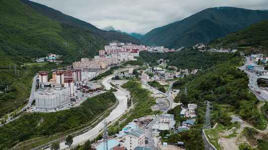 川藏线四川康定城区