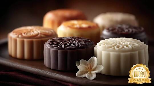 中秋佳节品月饼，阖家团圆庆丰收