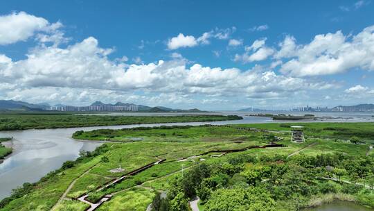 深圳河 水系 香港 交界处