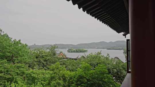杭州西湖全貌