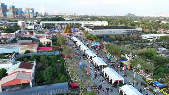 中国广东省佛山市顺德陈村迎春花市