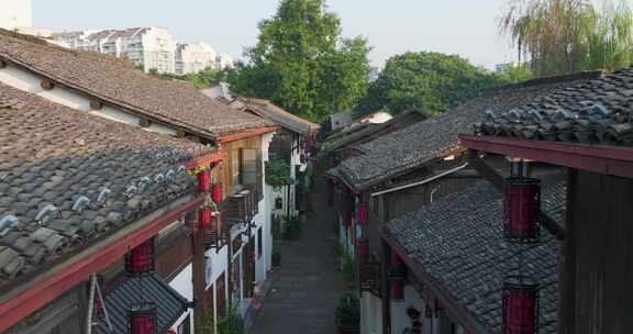 杭州小河直街历史街区江南民居