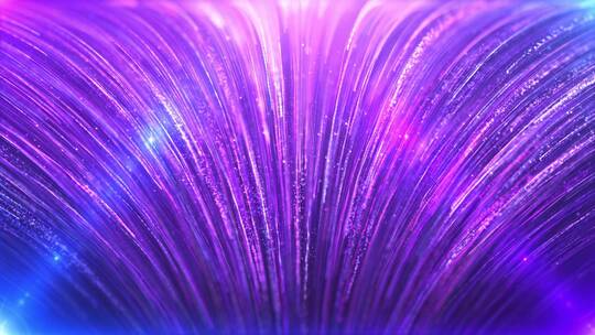 唯美紫色梦幻粒子光线粒子雨婚礼舞台视频