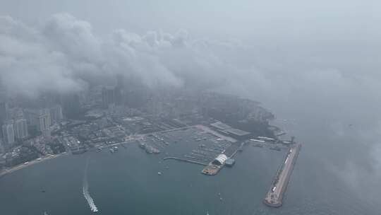 青岛地标浮山湾五四广场奥帆中心