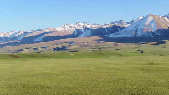 新疆伊犁那拉提空中草原航拍视频素材模板下载