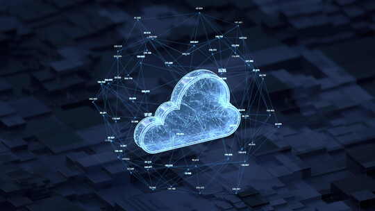 云数据概念未来科技