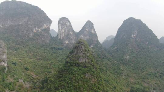 航拍城市建筑高楼交通桥梁地标风景