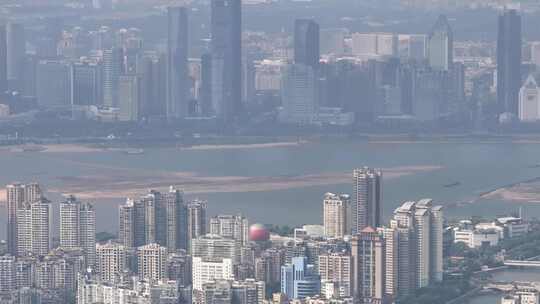 江西南昌都市航拍空镜视频素材模板下载