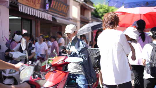 云南菜市场市集赶集大理丽江腾冲古城古镇