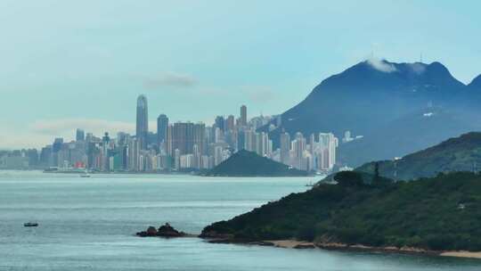 愉景湾空镜 香港空镜