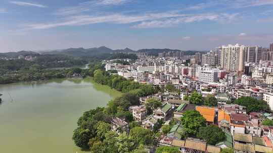 惠州惠城区航拍空镜