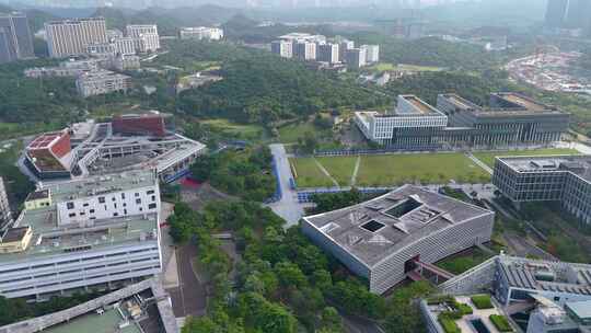 航拍南方科技大学