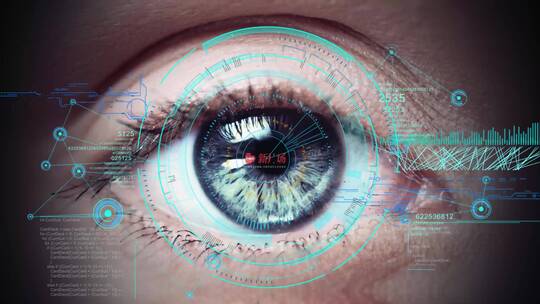 科技感眼睛logo演绎AE视频素材教程下载