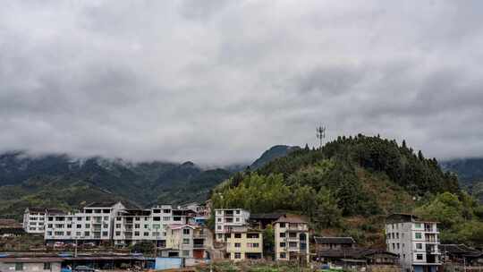 福建三明乡村延时摄影