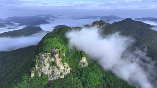 辽宁桓仁五女山大美中国云海翻涌