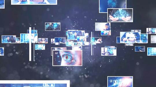 震撼星空图片汇聚LOGO