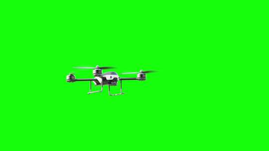 无人机飞行三维模拟的场景