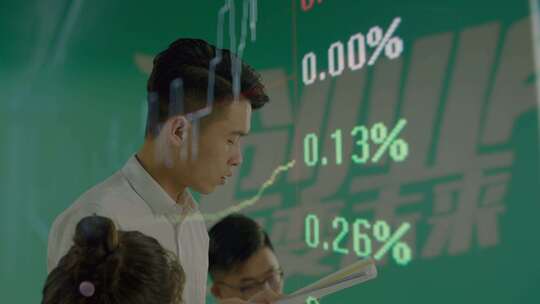 原创MINI拍摄高端金融双重曝光合集4K