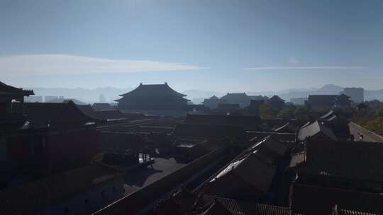 古建筑 古城 中国风建筑 明清风格建筑