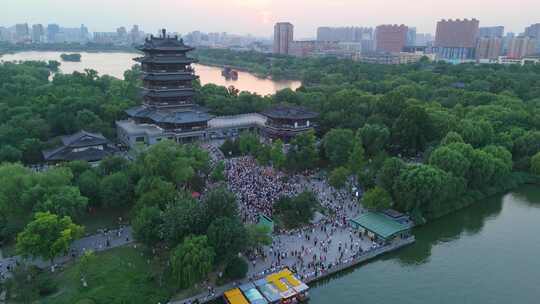 济南宣传片大气开场画面