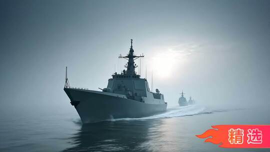 军舰 战舰 航母大国海军舰艇集结巡航远海