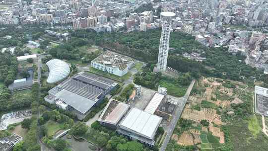 东莞松山湖区万科住宅产业化研究基地航拍