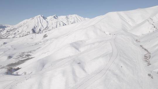 新疆滑雪4K航拍