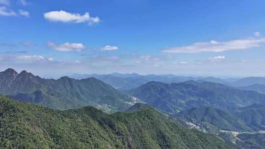 江西上饶三清山景区,水墨丹青山水画